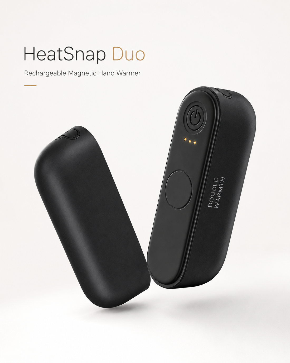 Chauffe-mains rechargeable HeatSnap Duo utilisé en hiver
